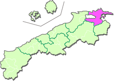 松江地区マップ